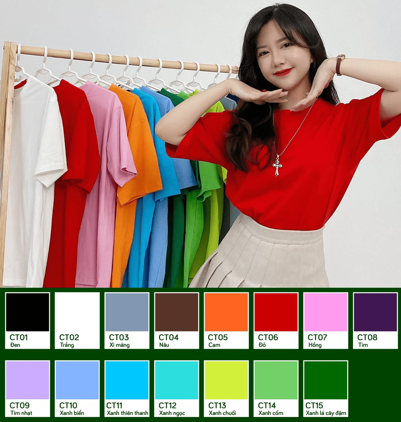 Lựa chọn màu sắc trang phục cho team của mình Đồng Phục Và Quà Tặng