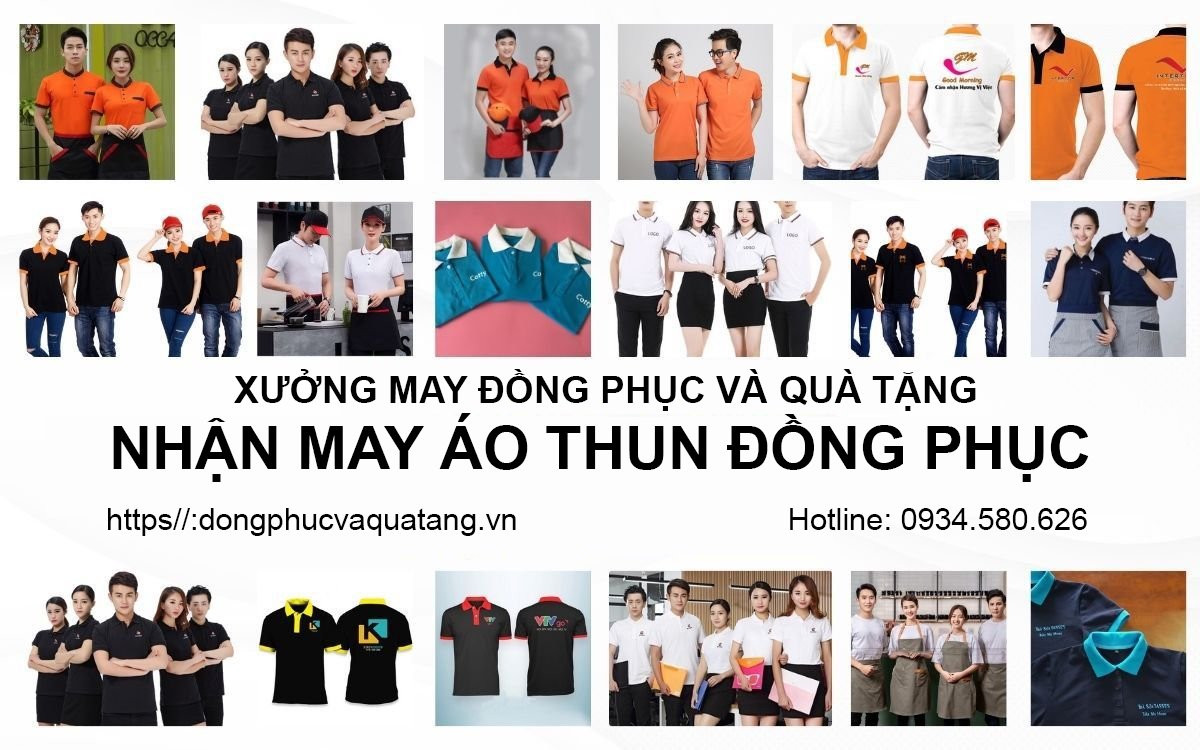 Xưởng may áo thun đồng phục tại Thái Bình