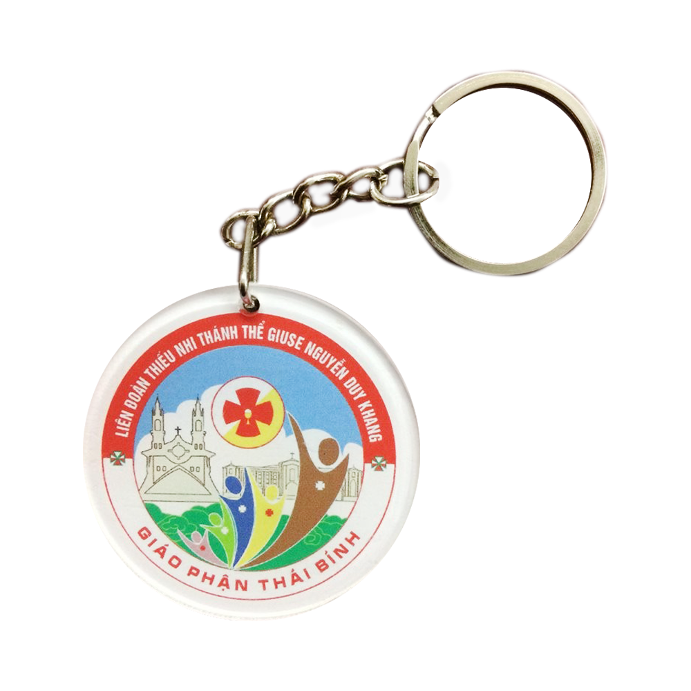 Móc khóa công giáo Thiếu Nhi Thánh Thể