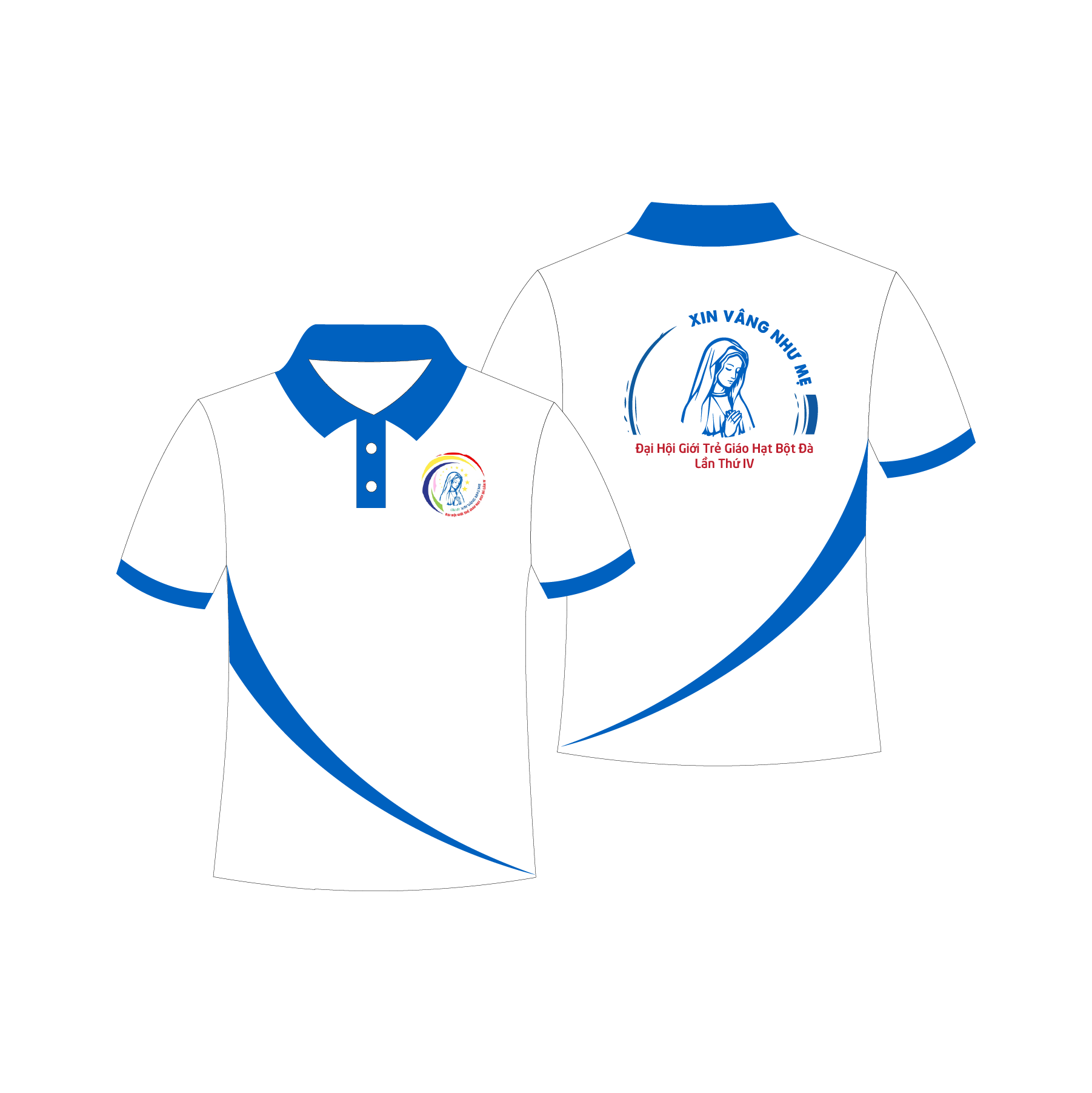 Áo thun giới trẻ công giáo giáo hạt Bột Đà