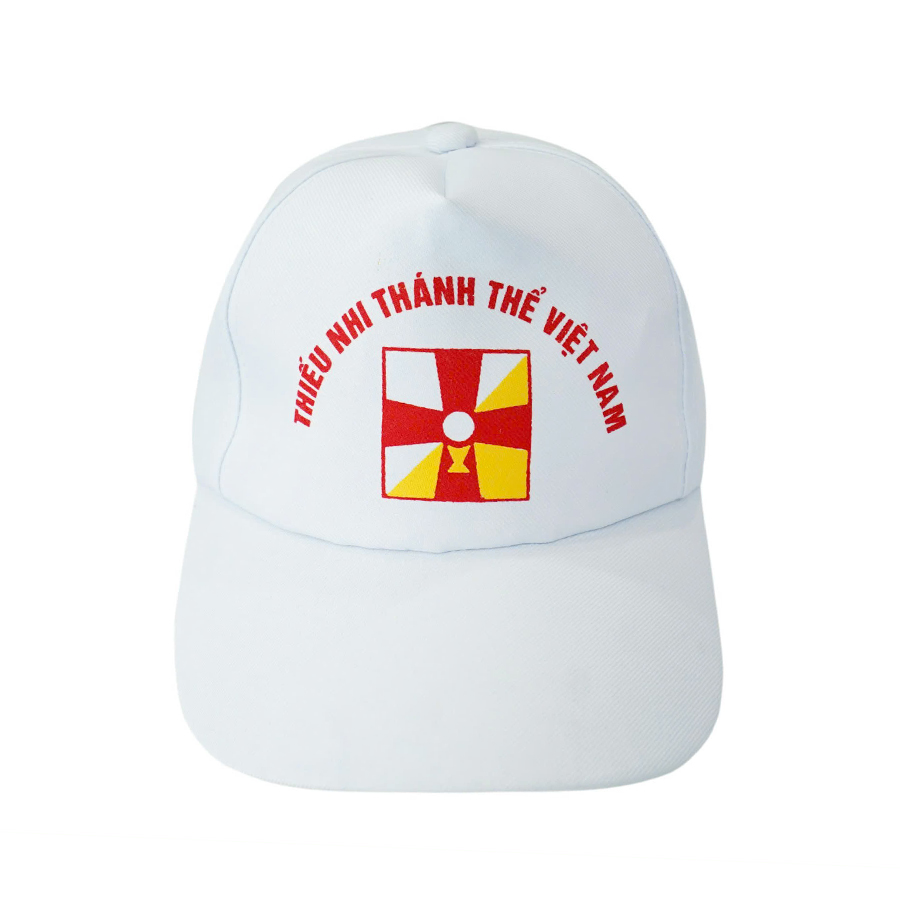 Mũ Thiếu Nhi Thánh Thể Màu Trắng