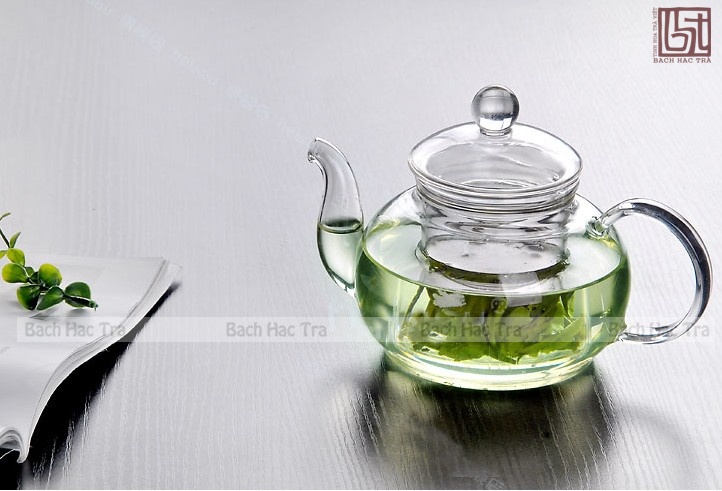ấm trà thủy tinh, bình trà thủy tinh
