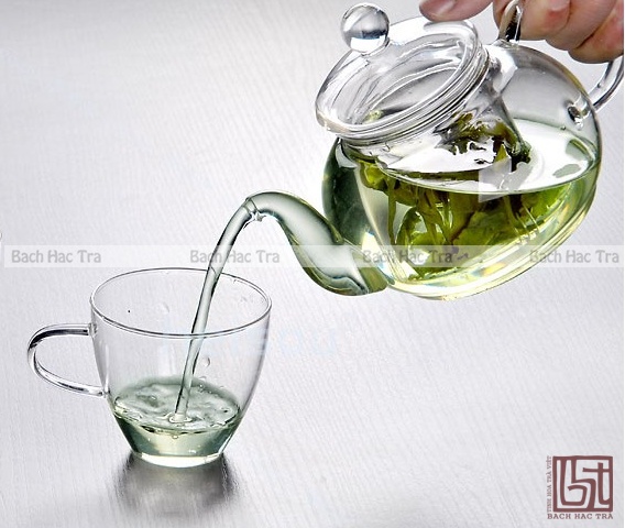 ấm trà thủy tinh, bình trà thủy tinh