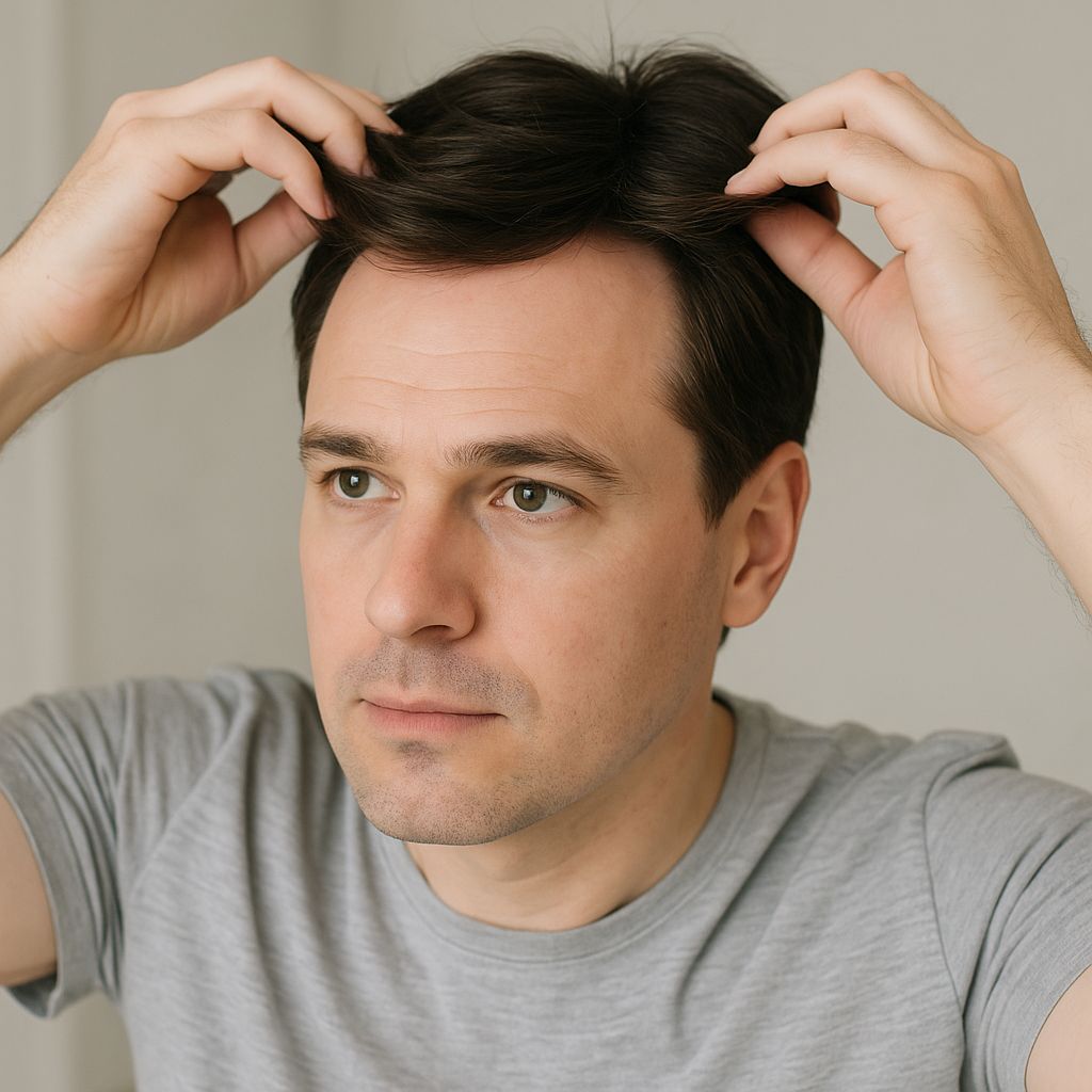 tóc giả cho nam mang đến một giải pháp nhanh chóng, hiệu quả và thẩm mỹ