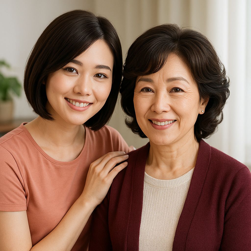 Chỉ với một bộ tóc giả nữ trung niên phù hợp, bạn có thể thay đổi diện mạo chỉ trong vài phút