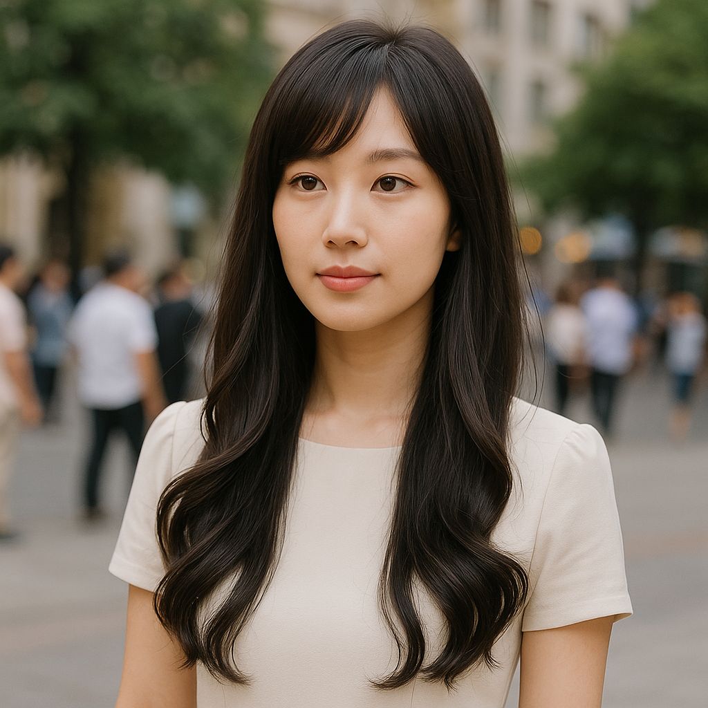 Tóc giả dài luôn mang đến vẻ mềm mại, duyên dáng