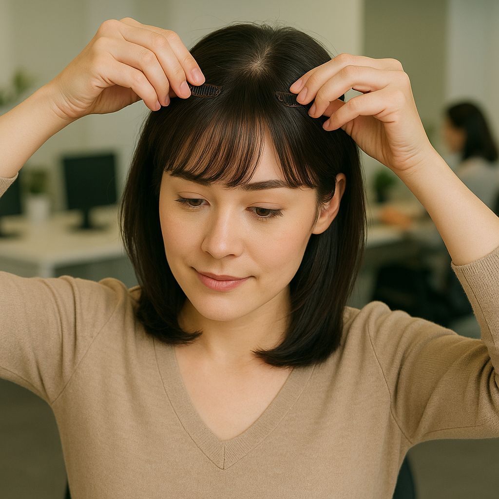 Sau 2-3 lần thử, mình quen tay hẳn và chỉ mất chưa đến 2 phút để "hô biến" mái tóc mỗi sáng