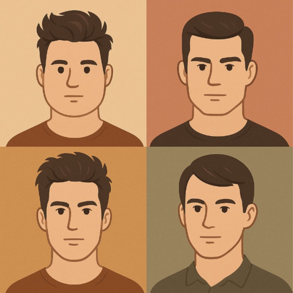 Chọn Tóc Theo Khuôn Mặt