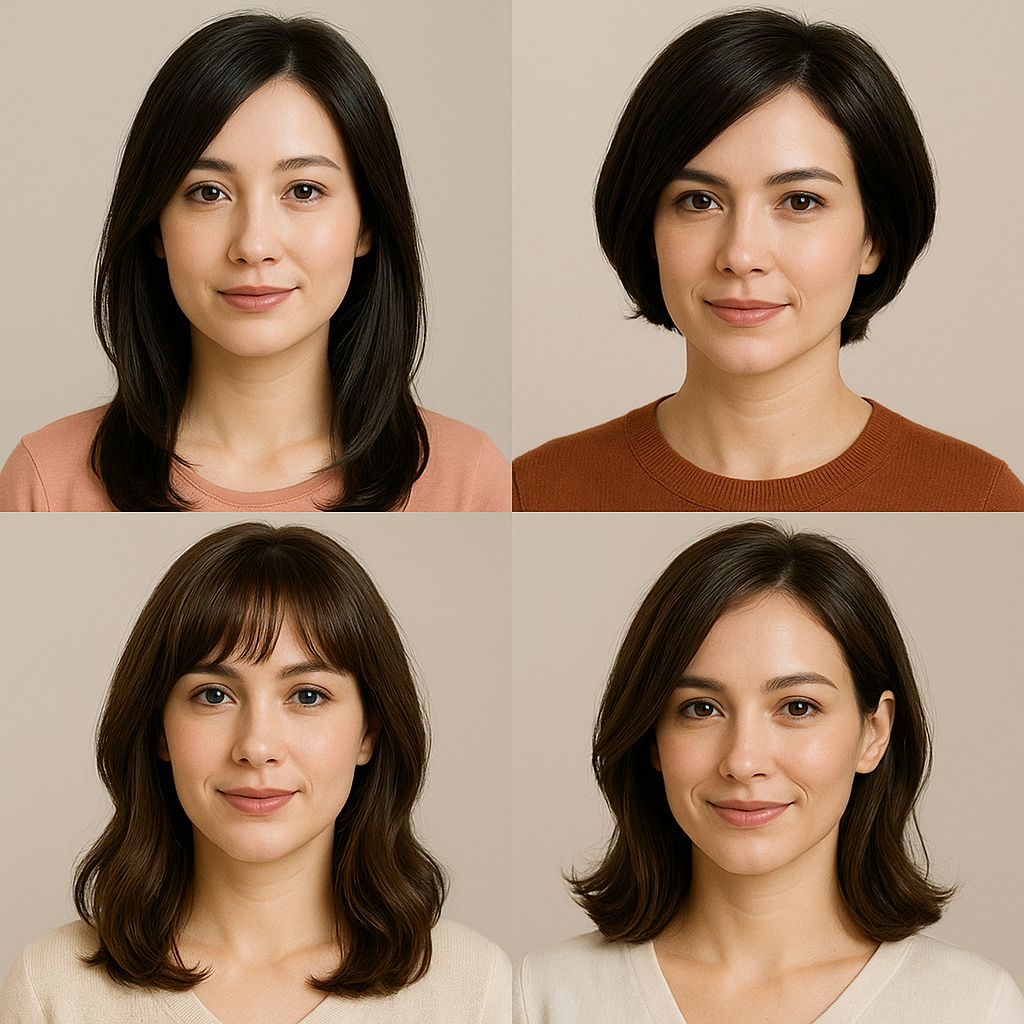 Hãy thử nghiệm nhiều kiểu tóc khác nhau để tìm ra phong cách phù hợp nhất với bạn