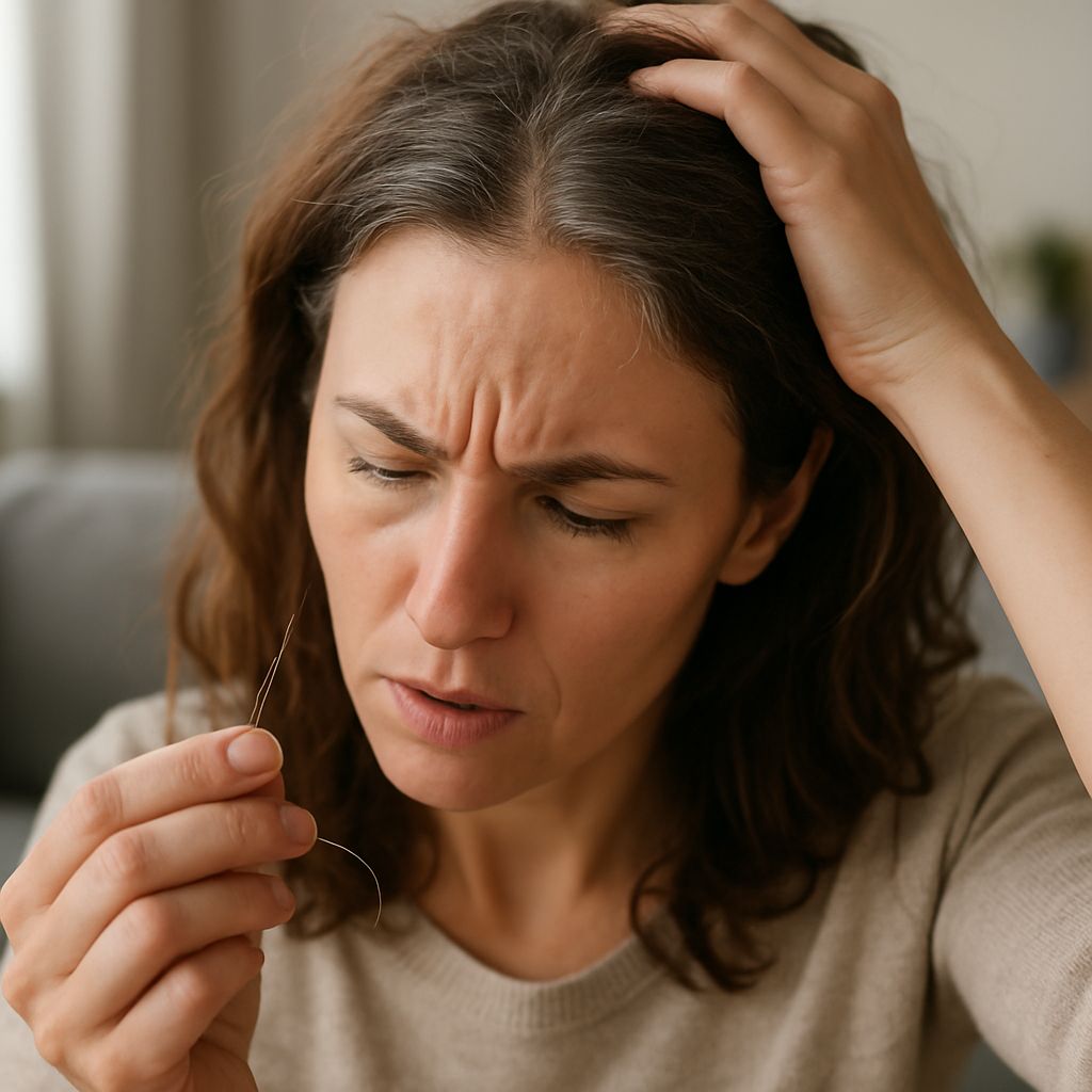 Tình trạng rụng tóc và tóc bạc là nỗi ám ảnh chung của rất nhiều người