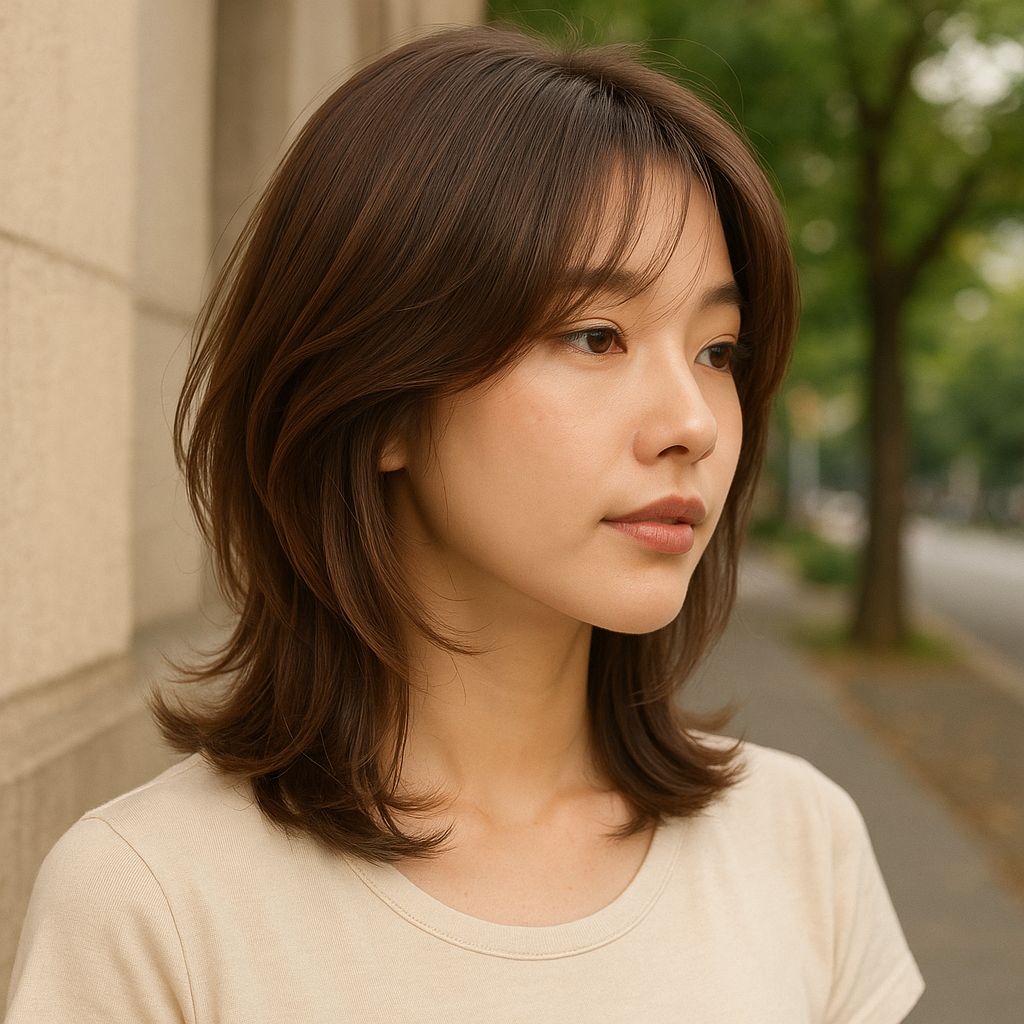 Nếu bạn yêu thích sự nhẹ nhàng và bay bổng, tóc ngắn layer chính là lựa chọn hoàn hảo