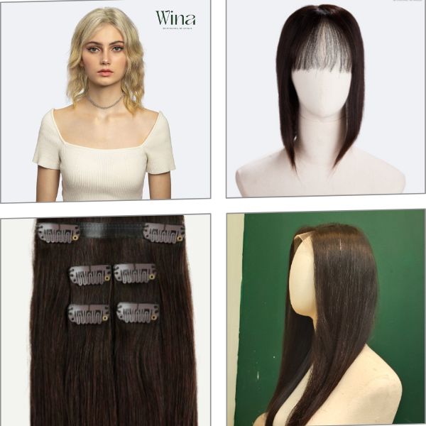 Các loại tóc giả phổ biến hiện nay