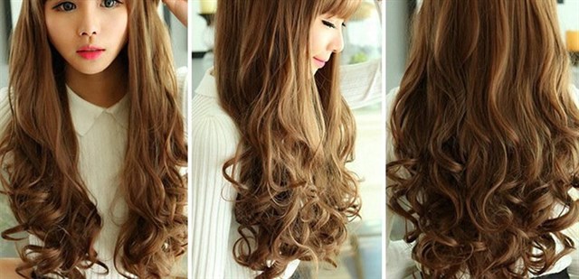 Cách uốn tóc giả