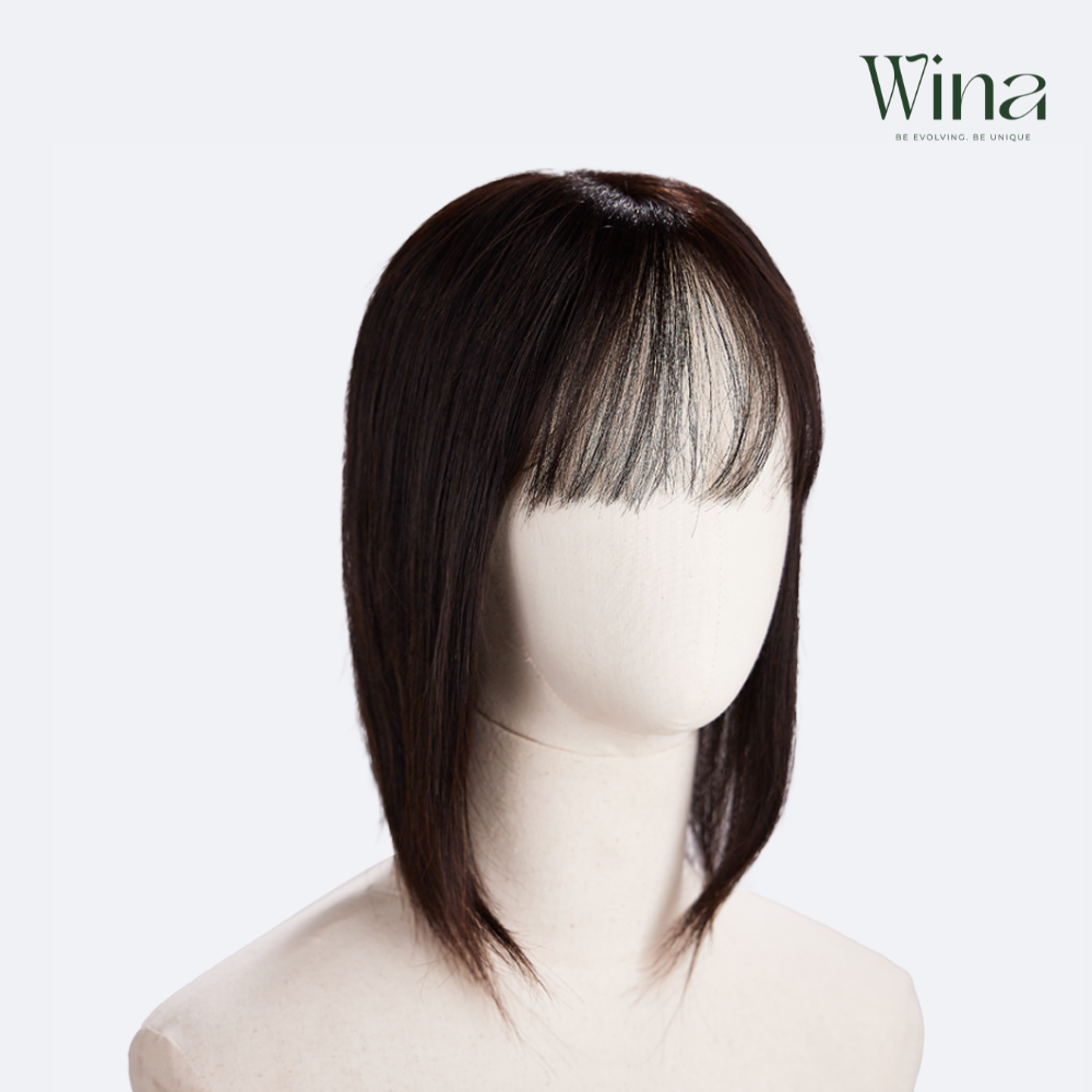 Mái hói phủ đỉnh mái thưa