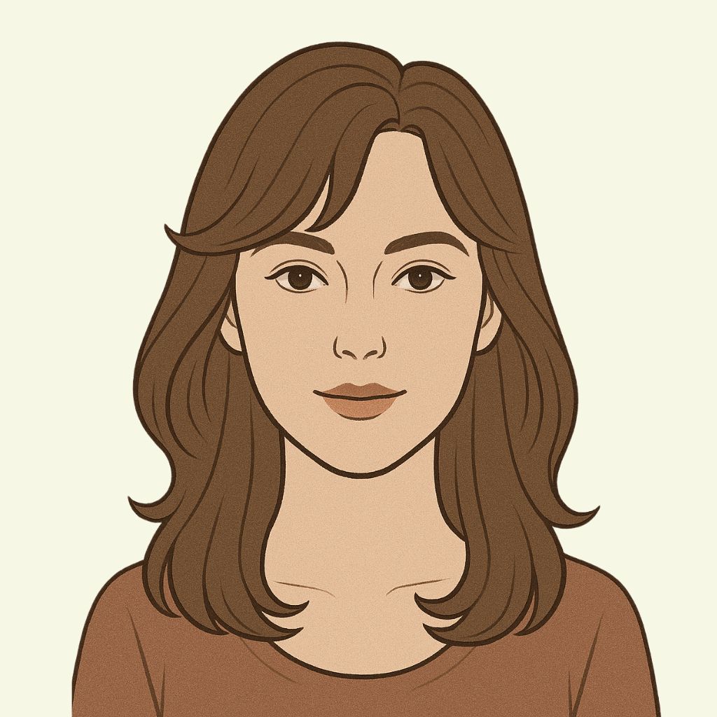 Mái được tỉa nhẹ nhàng ở hai bên trán giúp thu hẹp cảm giác trán rộng, đồng thời hướng sự chú ý xuống phần cằm thon gọn