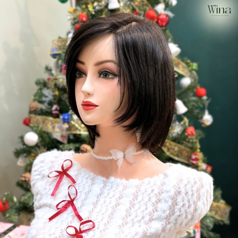 Tóc bob layer ngang vai