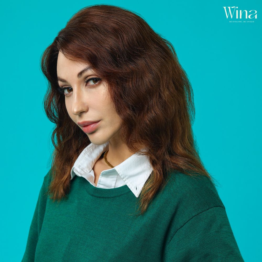 Mỗi sản phẩm của Wina đều được chế tác thủ công tỉ mỉ từ 100% tóc thật