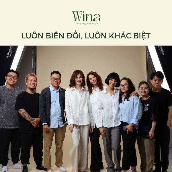 Wina Wigs không chỉ cung cấp sản phẩm làm từ 100% tóc thật mà còn đảm bảo sự tinh tế qua quy trình sản xuất thủ công