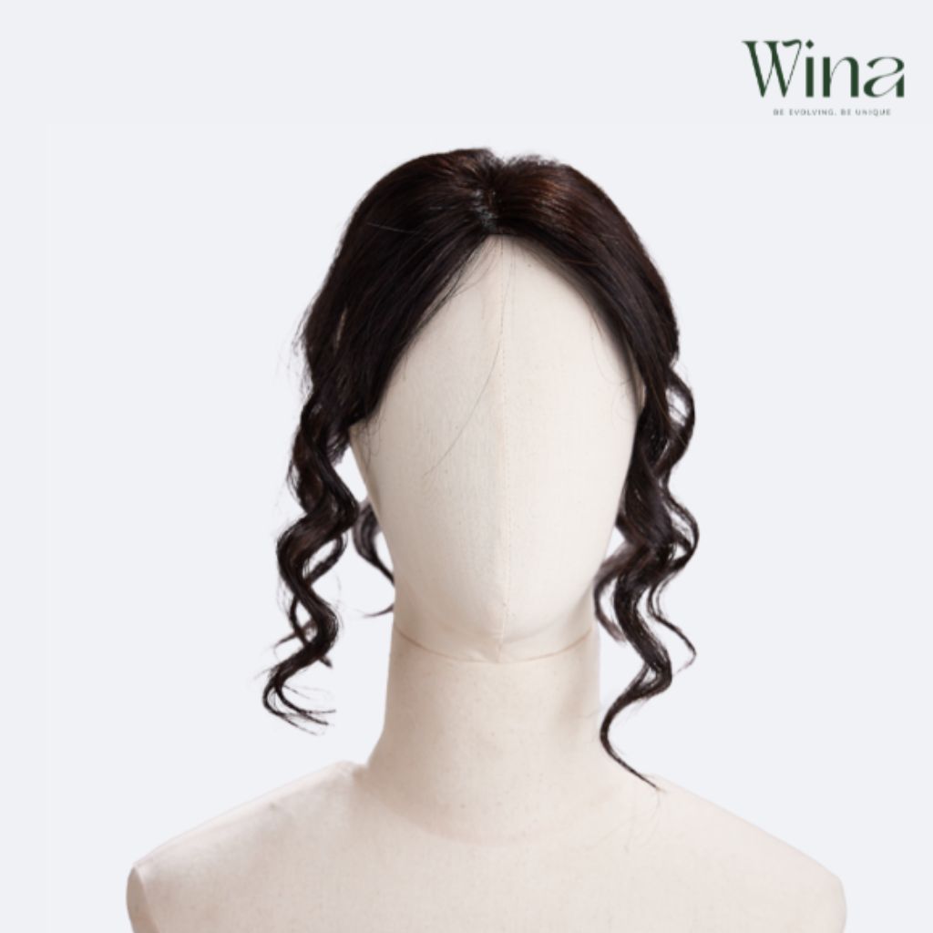 Được làm từ tóc thật 100%, tóc giả 7x10 của Wina Wigs có độ mềm mại, bóng mượt tự nhiên, không khác gì tóc của chính bạn