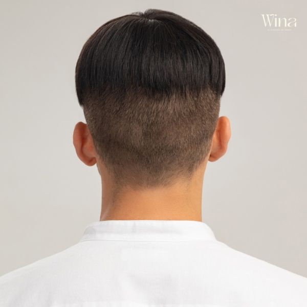 Tóc giả cho nam từ tóc thật đẹp