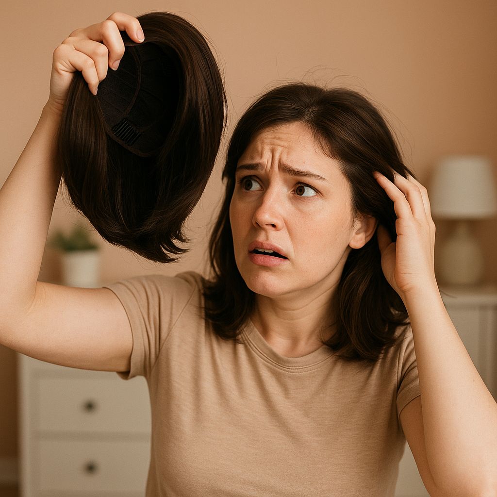 Tóc giả là một "vũ khí bí mật" giúp bạn nhanh chóng thay đổi diện mạo, che đi khuyết điểm tóc thưa, hoặc đơn giản là thỏa sức thử nghiệm những kiểu tóc mới lạ