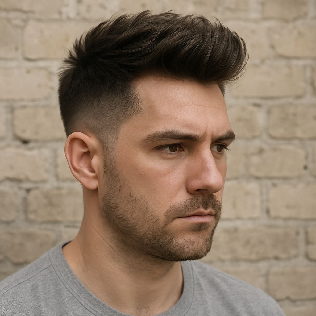 Tóc giả nam kiểu Mohican