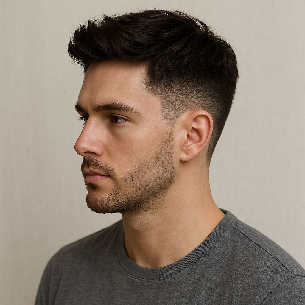 Tóc giả nam kiểu Undercut