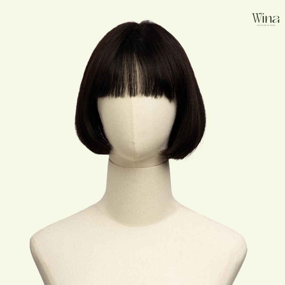 Tóc Bob ngắn uốn cụp truyền thống