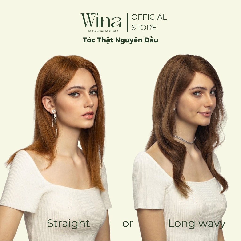 Tóc giả nữ nguyên đầu