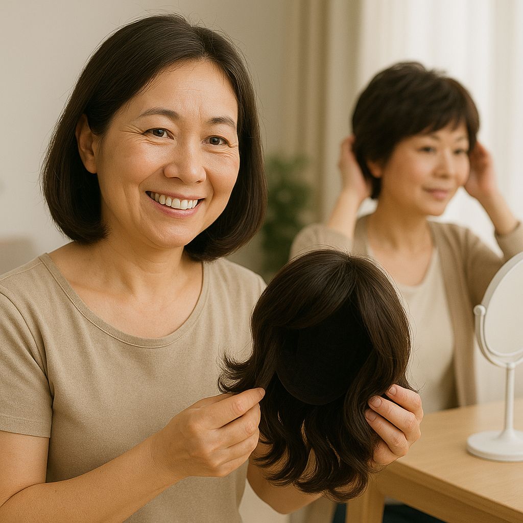 Tóc giả Wina – Bước ngoặt hồi xuân bất ngờ của tôi