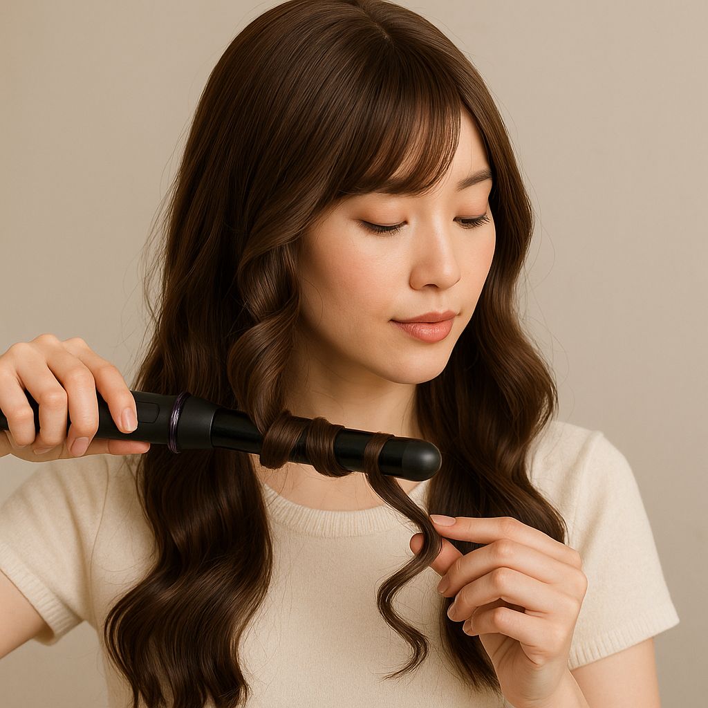 Tóc giả có thể uốn lọn, duỗi thẳng nhẹ nhàng, thậm chí sử dụng máy cuốn lọn mà không ảnh hưởng gì nếu làm đúng hướng dẫn