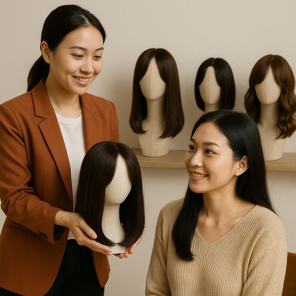 Kể từ khi dùng tóc giả, tôi cảm thấy được "hồi sinh"