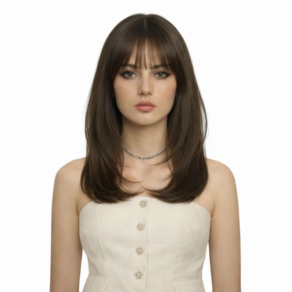 Tóc giả nữ kiểu Layer