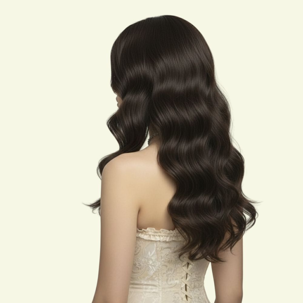 Giống như làn da, tóc thật cần được bảo vệ. Hãy sử dụng xịt dưỡng chuyên dụng để tạo lớp màng ngăn tia UV làm mất độ ẩm của sợi tóc