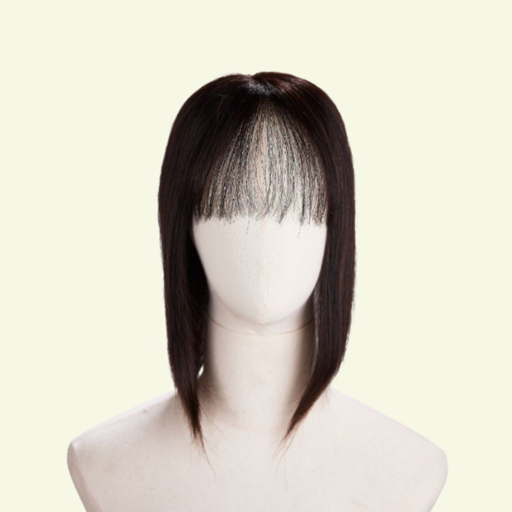 Tóc mái giả che hói nữ