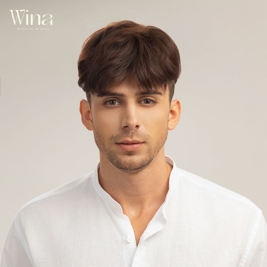 Tóc mái hói nam đẹp