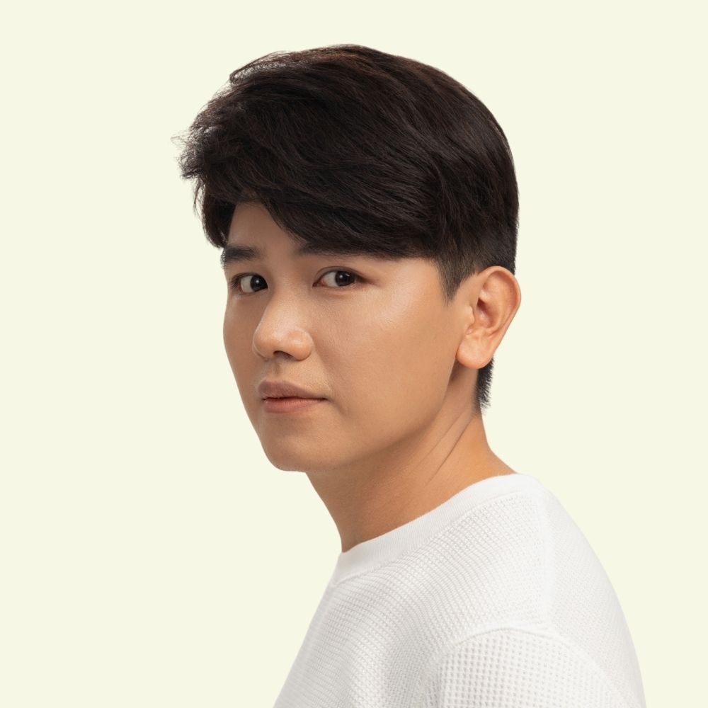 Mái hói nam che phủ đỉnh