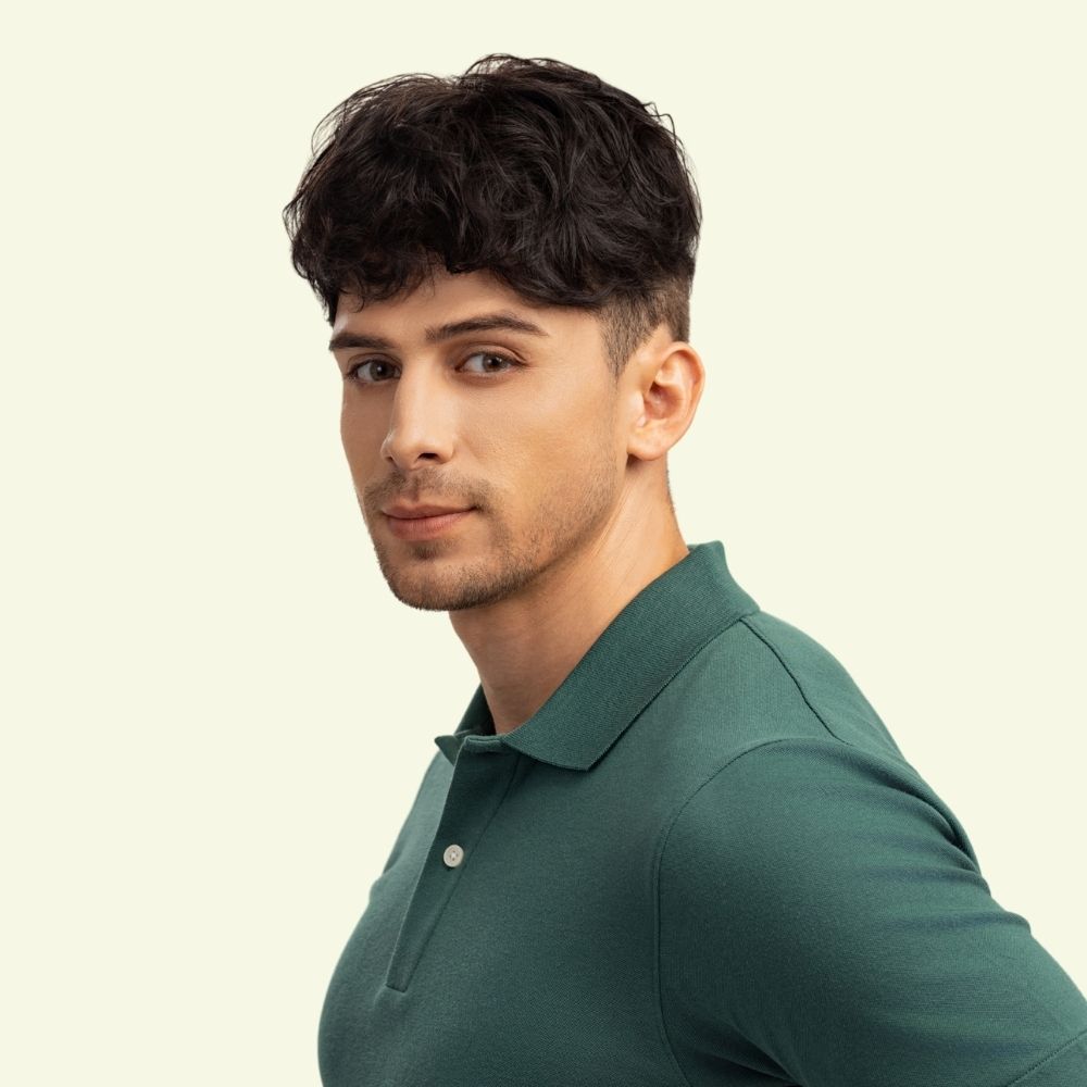 tóc giả che hói nam layer