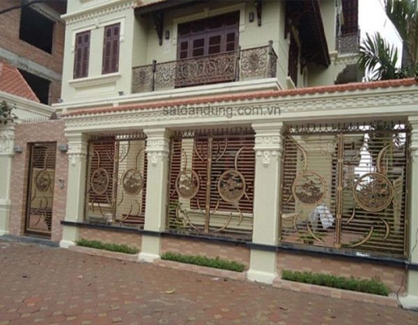 TOP 4 Mẫu Hàng rào nhôm đúc phong cách Châu Âu đẹp nhất