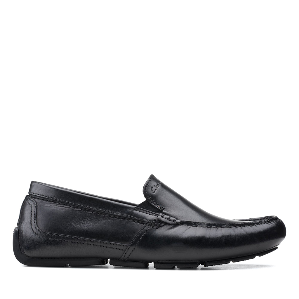 Giày lười Clarks Markman Plain - Đen