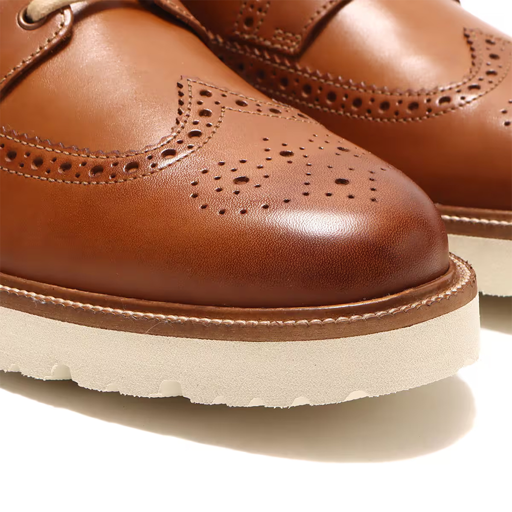 Giày Cole Haan American Classics Longwing Oxford – Màu nâu vàng