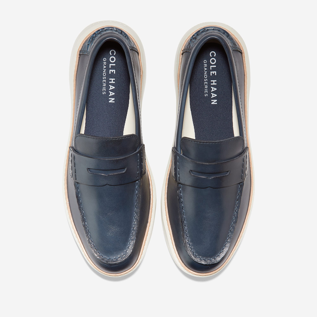 Giày lười nam Cole Haan GrandPro Topspin Penny Loafer – Màu xanh navy