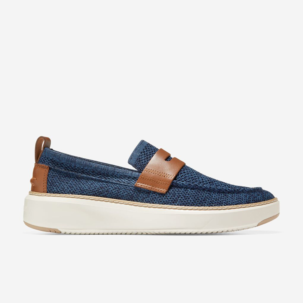 Giày lười nam Cole Haan GrandPro Topspin STLT Loafer – Màu xanh navy