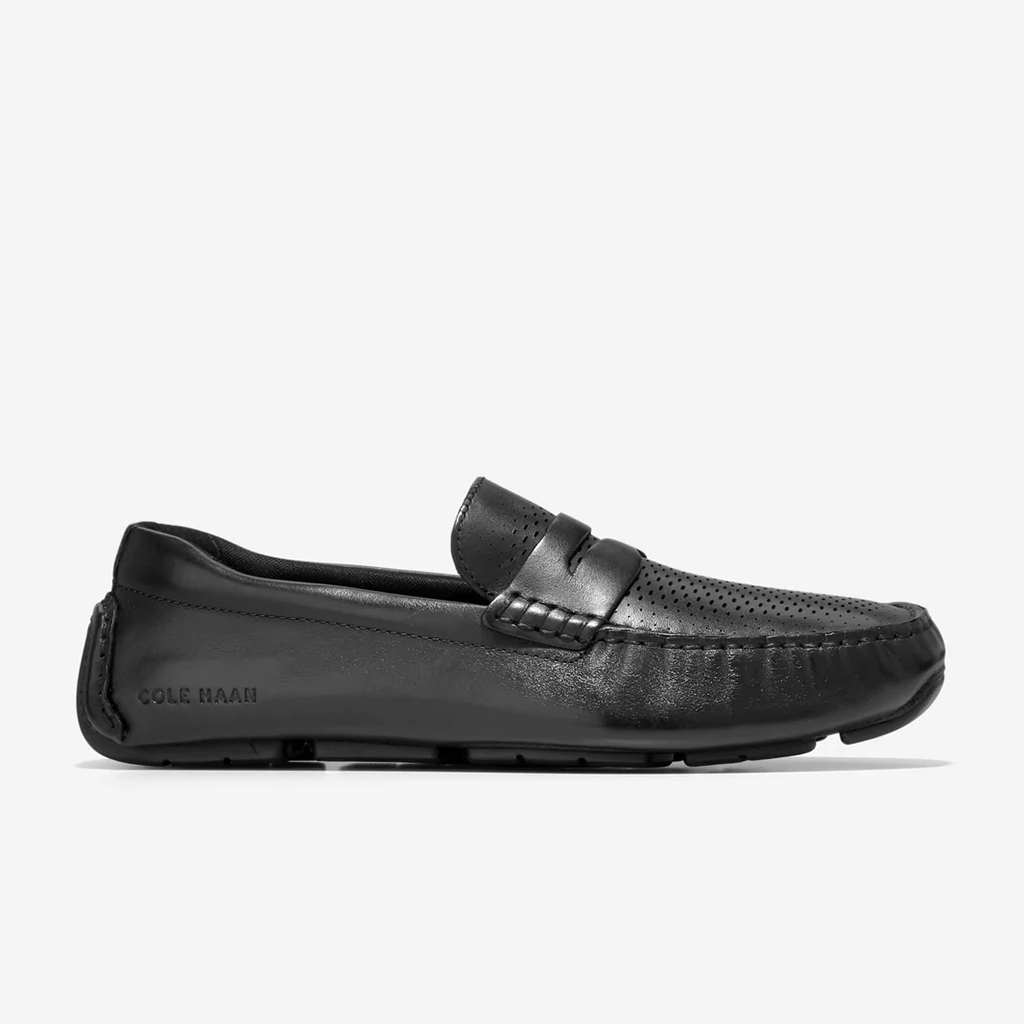 Giày lười Cole Haan Grand Laser Penny Driver – Đen