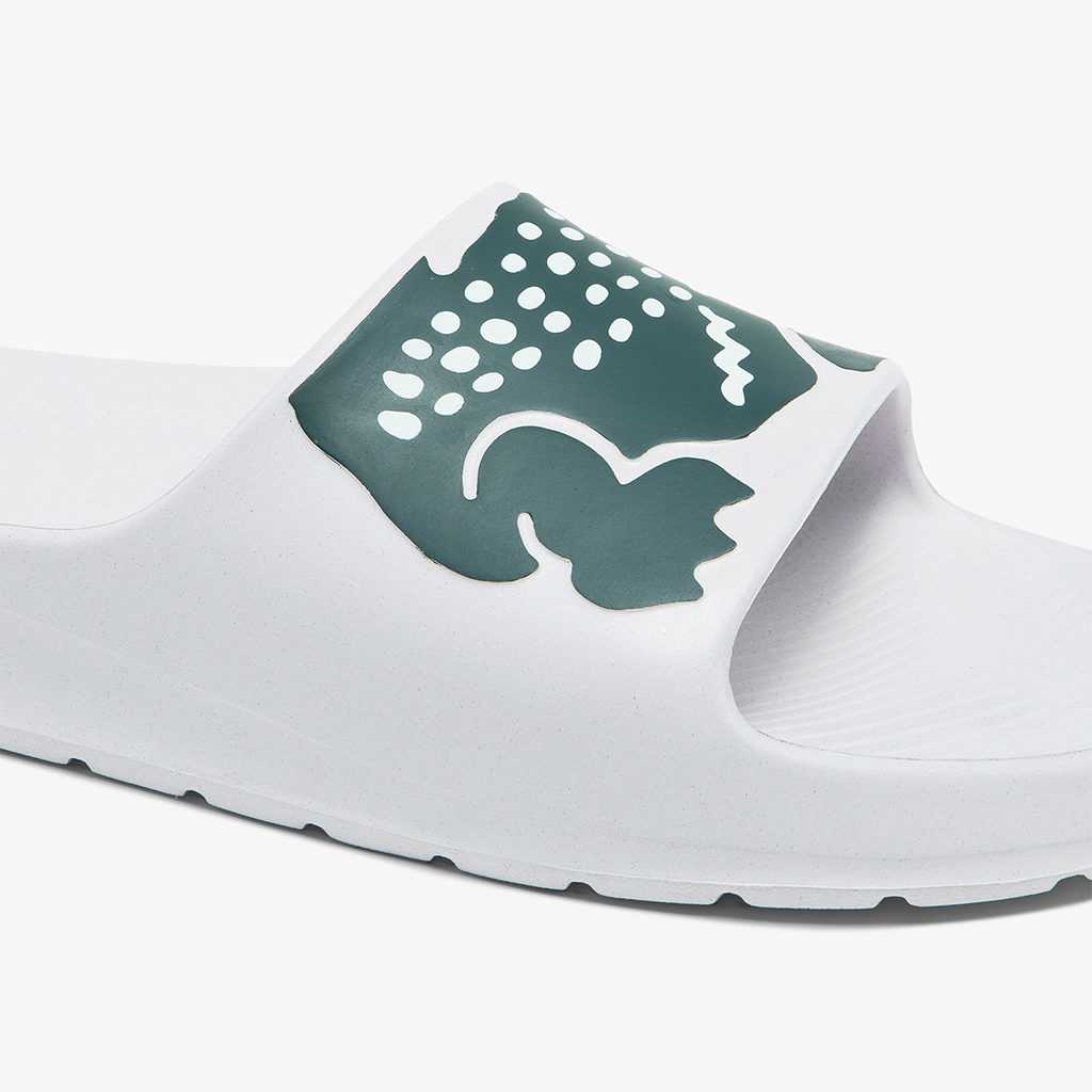 Dép Lacoste Croco 2.0 – Trắng