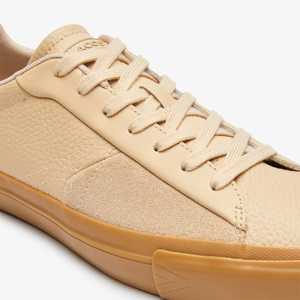 Giày thể thao nam Lacoste L006 Leather – Màu Nâu