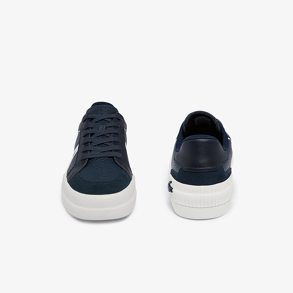 Giày nam Lacoste L004 0722 – Xanh navy/Trắng