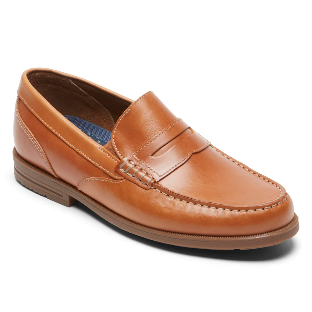 Giày Rockport Preston Penny Loafer - Nâu