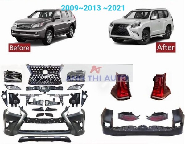 Nâng đời xe Lexus Gx460 2009 - 2013 lên 2021