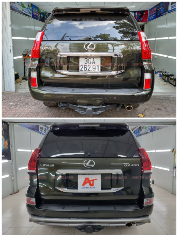 Lắp đặt bodykit cho xe Lexus Rx350 2009 lên 2016